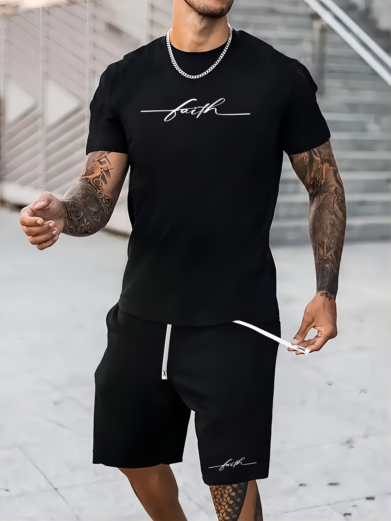 Streetwear Outdoor Brand - Summer T-Shirt for Men: Instagram-Trendy, Casual,