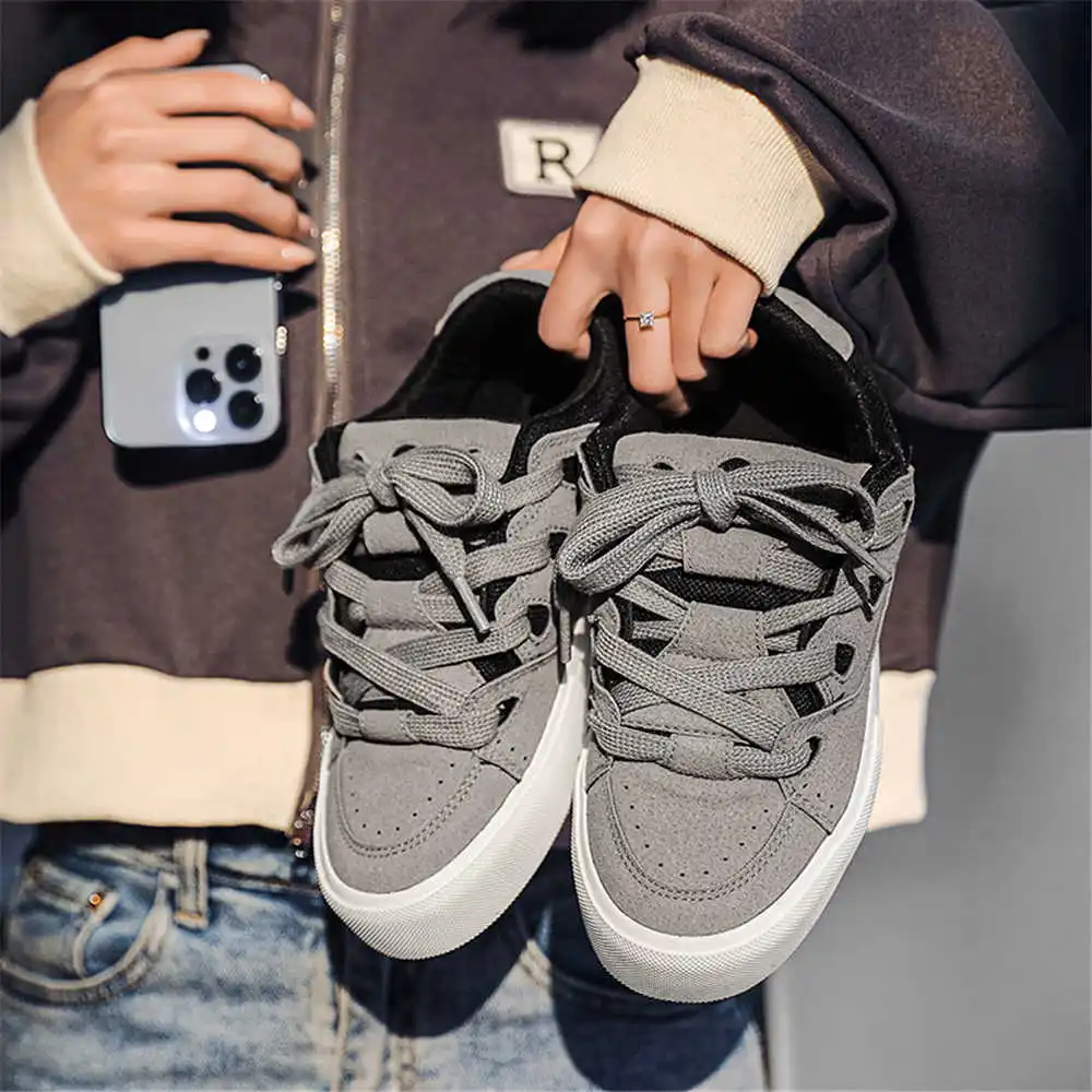 Streetwear Brand Design Ideas - With Lacing Hiphop Women's School Shoes