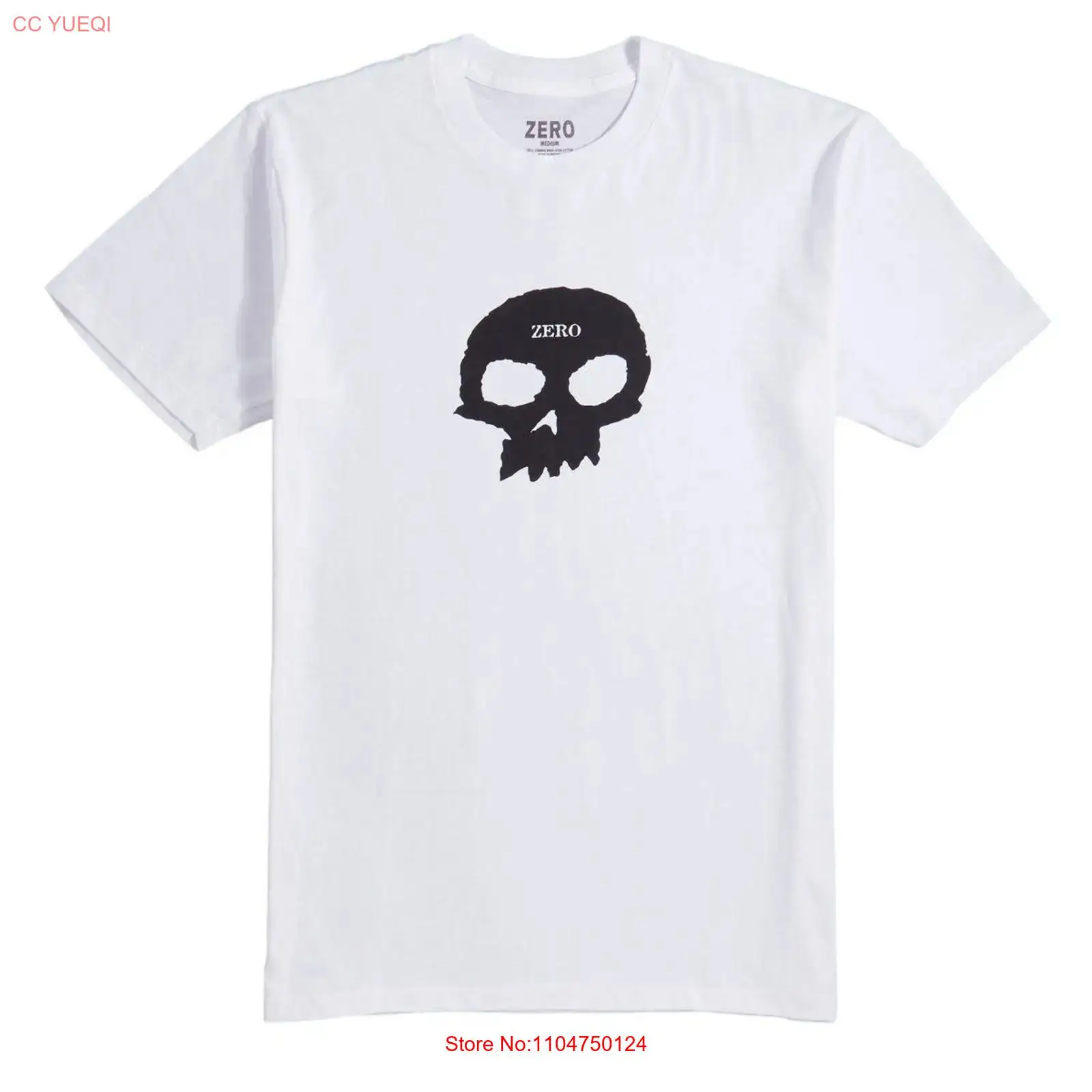 Streetwear Brand Tees - Brand New Mens Zero Single Skull