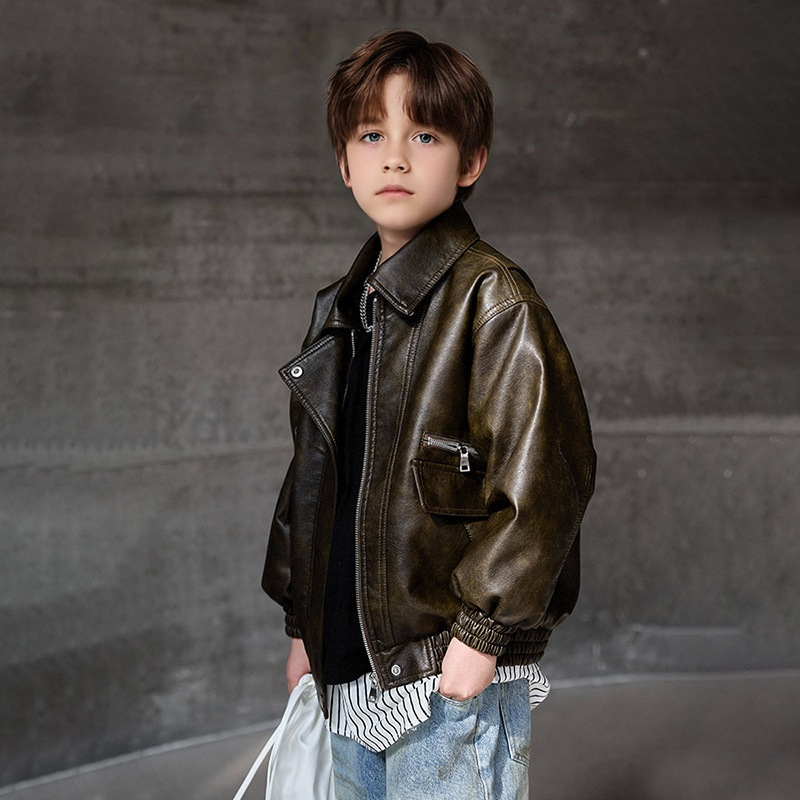 Boys Dark Green Waterproof Win - Streetwear Brand With A Logo ulasan dan harga