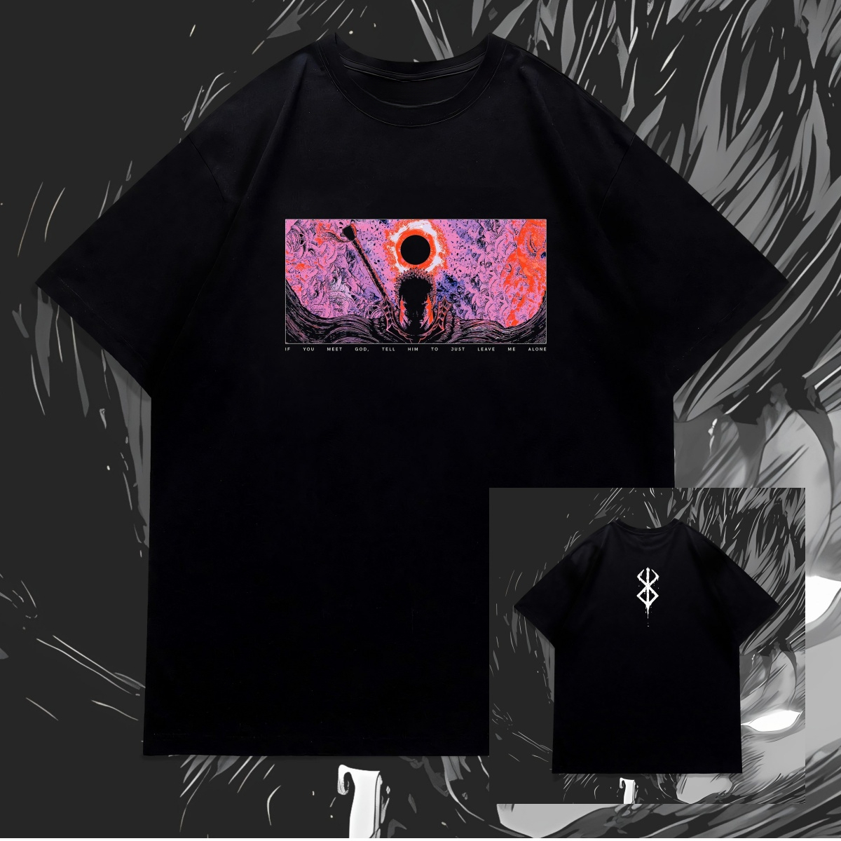 Berserk Brand of Sacrifice Min - Streetwear Brand Tees ulasan dan harga