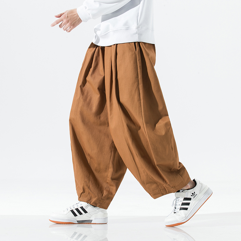 Streetwear Wide Leg Pants Men  - Corteiz Cargo Pant ulasan dan harga
