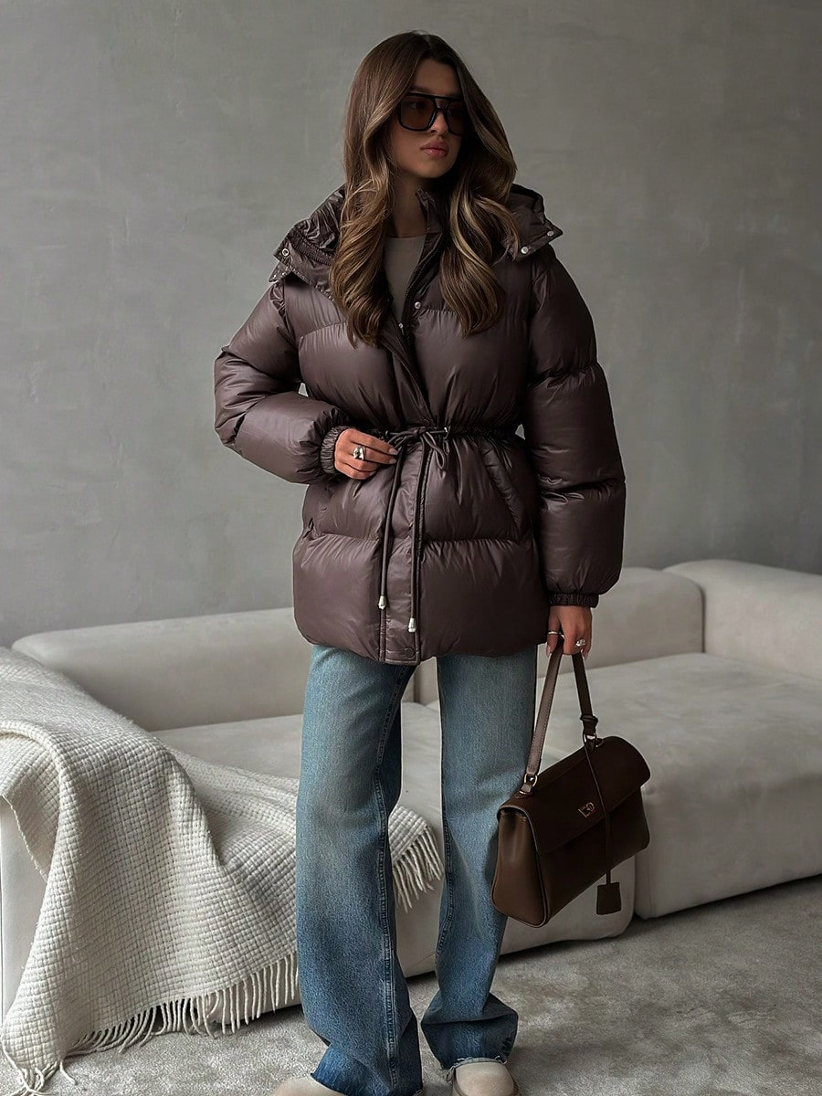Women's Winter down jacket pad - Streetwear Outdoor Brand ulasan dan harga