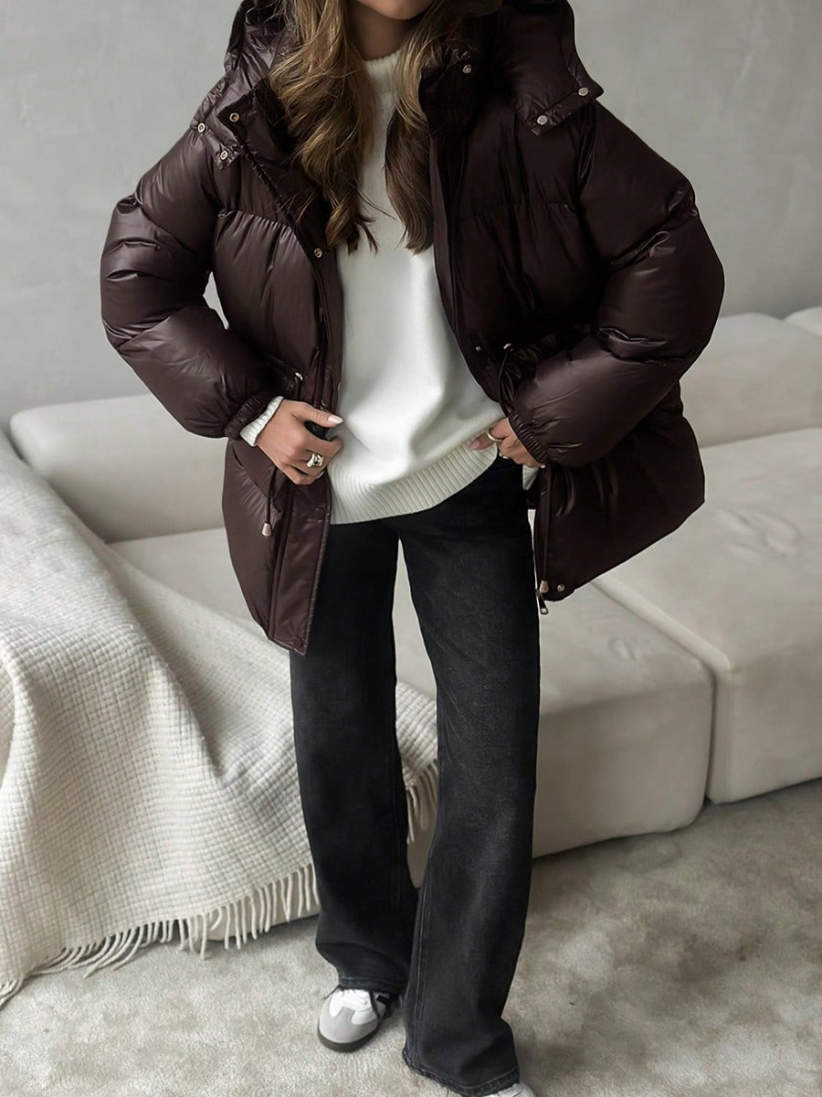 Women's Winter down jacket pad - Streetwear Outdoor Brand ulasan dan harga