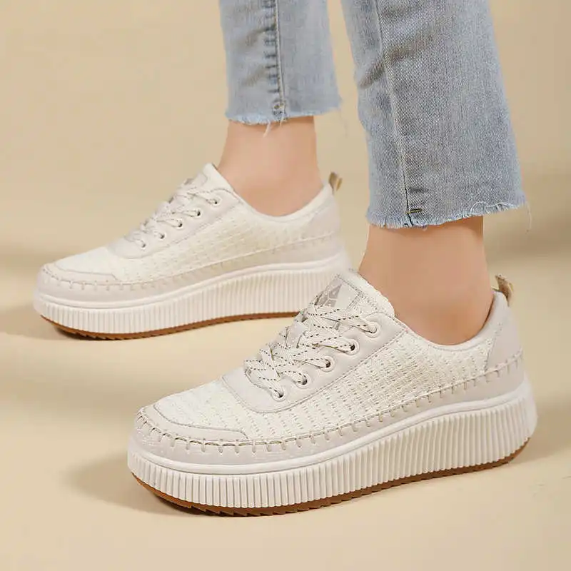 Brown Shoes Woman Flats Autumn - Streetwear Brand Design Ideas ulasan dan harga