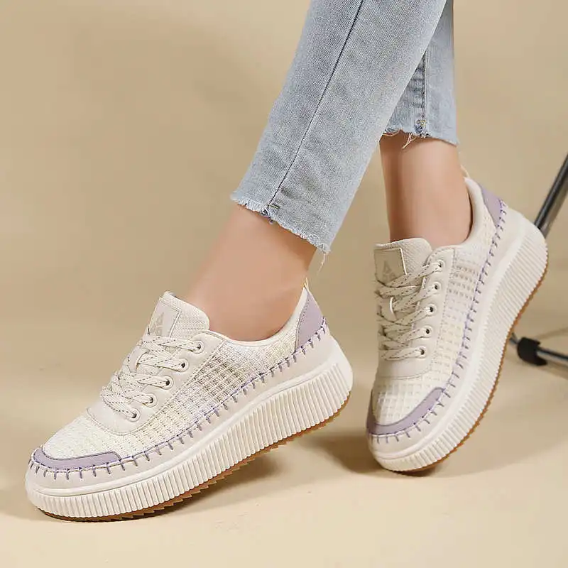 Brown Shoes Woman Flats Autumn - Streetwear Brand Design Ideas ulasan dan harga