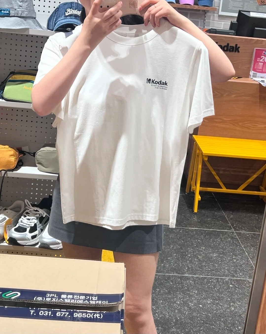 Kodak Unisex Oversized T-Shirt - Streetwear Brand Tees ulasan dan harga