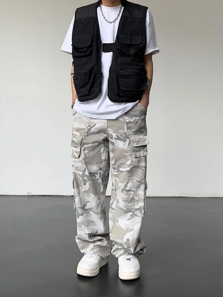 Grey Trekking Camouflage Strai - Corteiz Cargo Pant ulasan dan harga