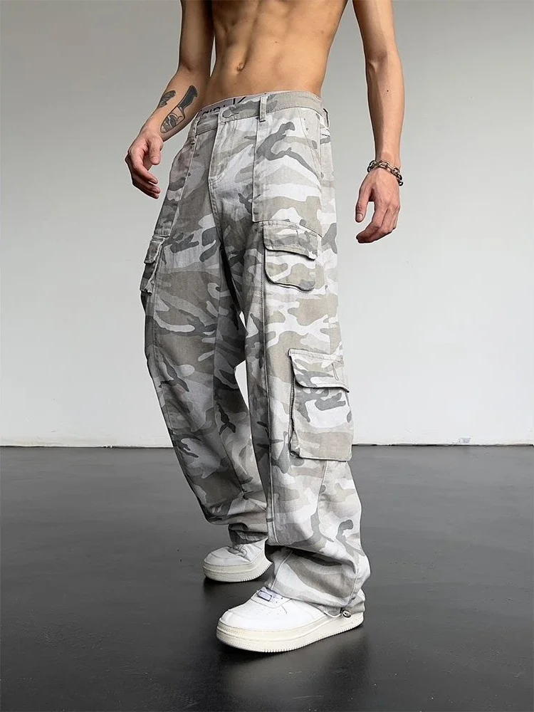 Grey Trekking Camouflage Strai - Corteiz Cargo Pant ulasan dan harga