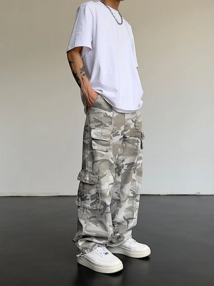 Grey Trekking Camouflage Strai - Corteiz Cargo Pant ulasan dan harga
