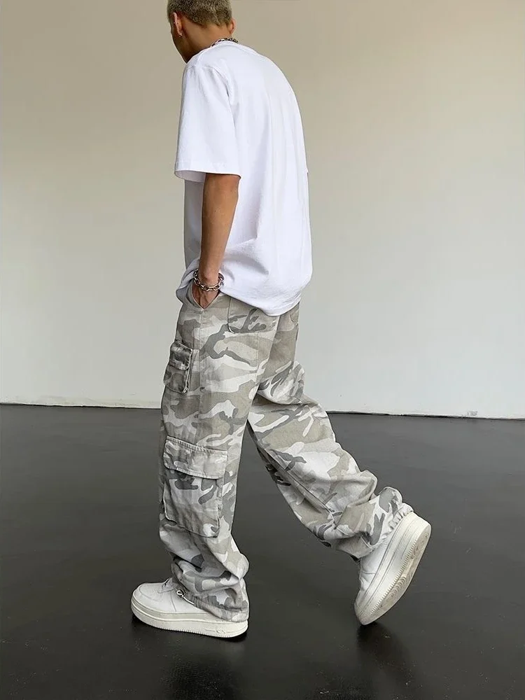 Grey Trekking Camouflage Strai - Corteiz Cargo Pant ulasan dan harga