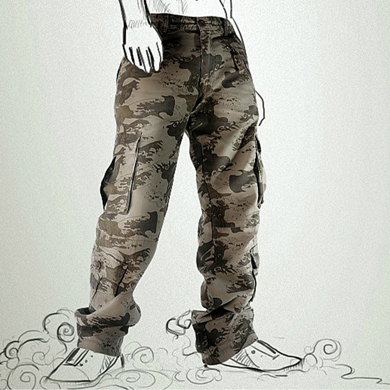 Men Cargo Pants Camouflage Tro - Corteiz Cargo Pant ulasan dan harga