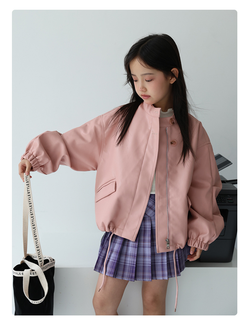 2-12Y Girls Sweet Black Pink R - Streetwear Brand With A Logo ulasan dan harga